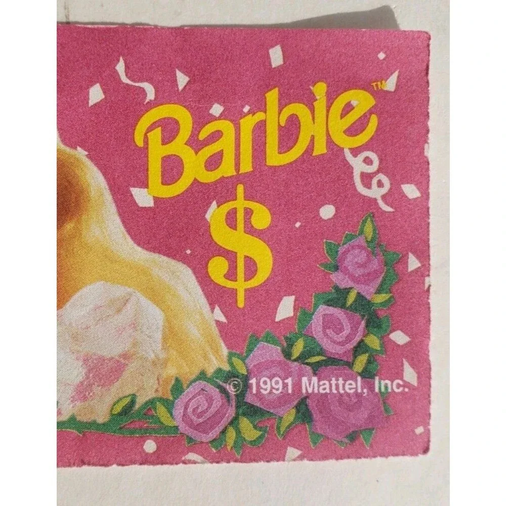 Vtg 1991 Barbie Queen Of The Prom Board Game COMPLETE 1990’s Edition Golden Game